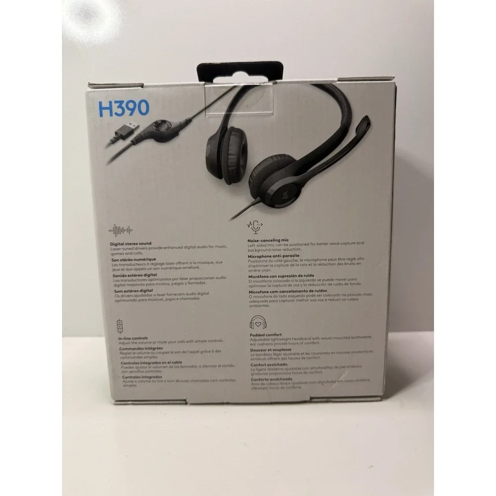 Logitech 🎧 h390